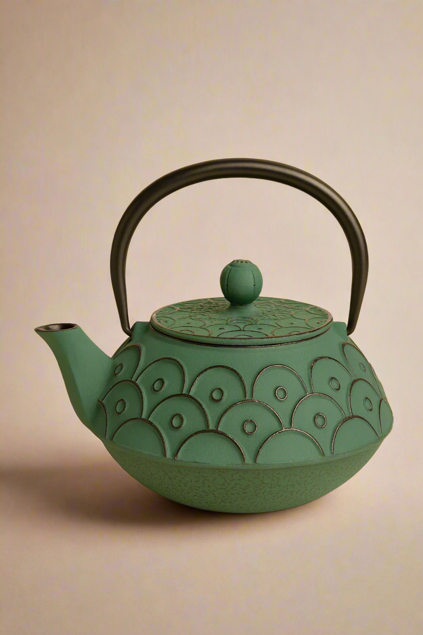 Fish Scale - Cast iron teapot - 800ml